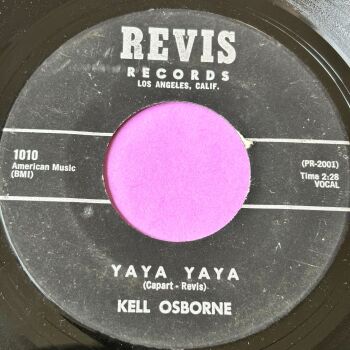 Kell Osborne-Yaya yaya/ Somethin' for the books-Revis vg+