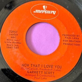 Garrett Scott-Now that I love you-Mercury E+