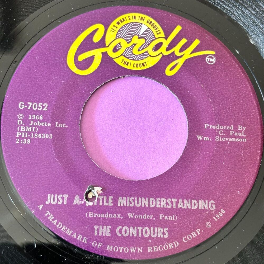 Contours-Just a little misunderstanding-Gordy E+