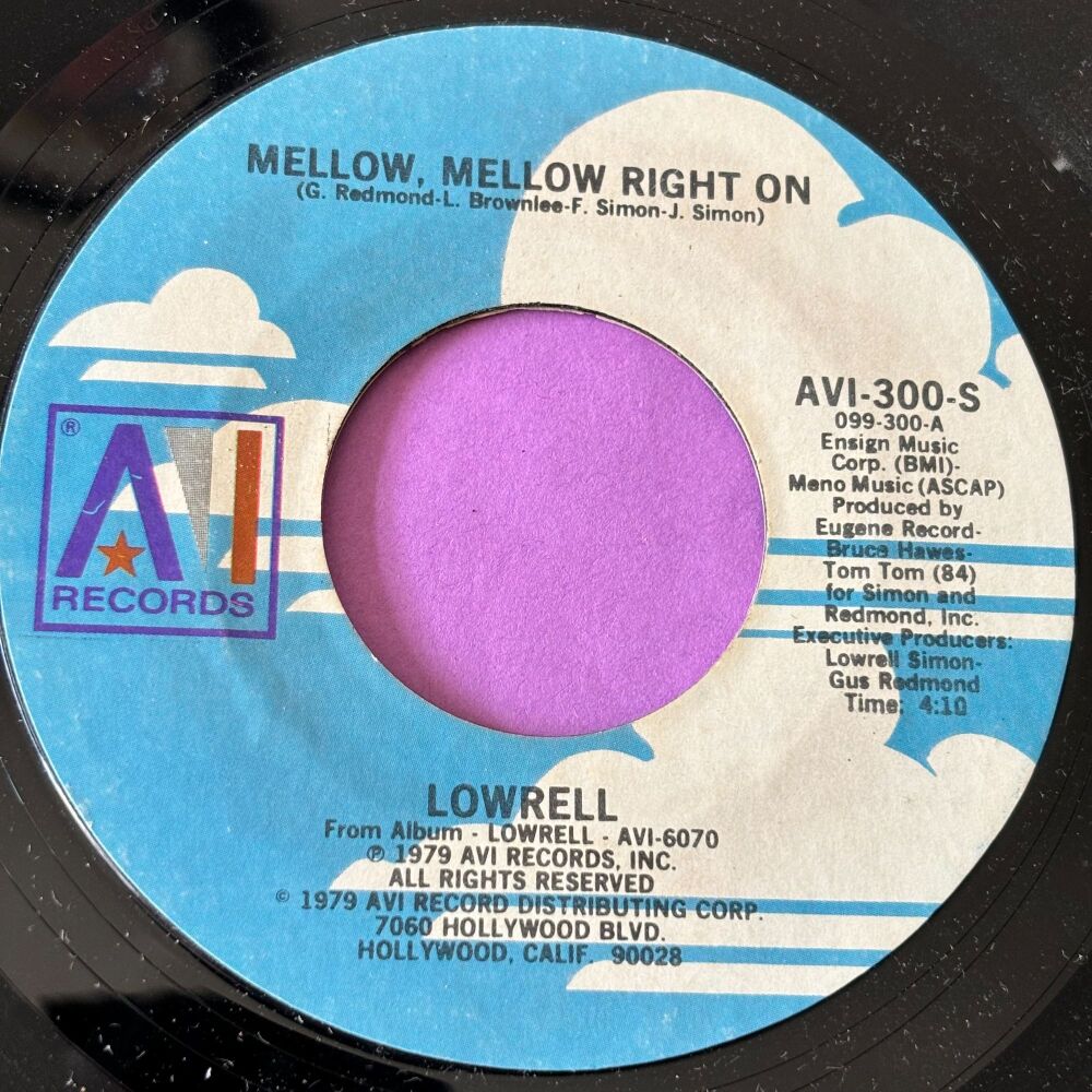Lowrell-Mellow, mellow right on-AVI E+
