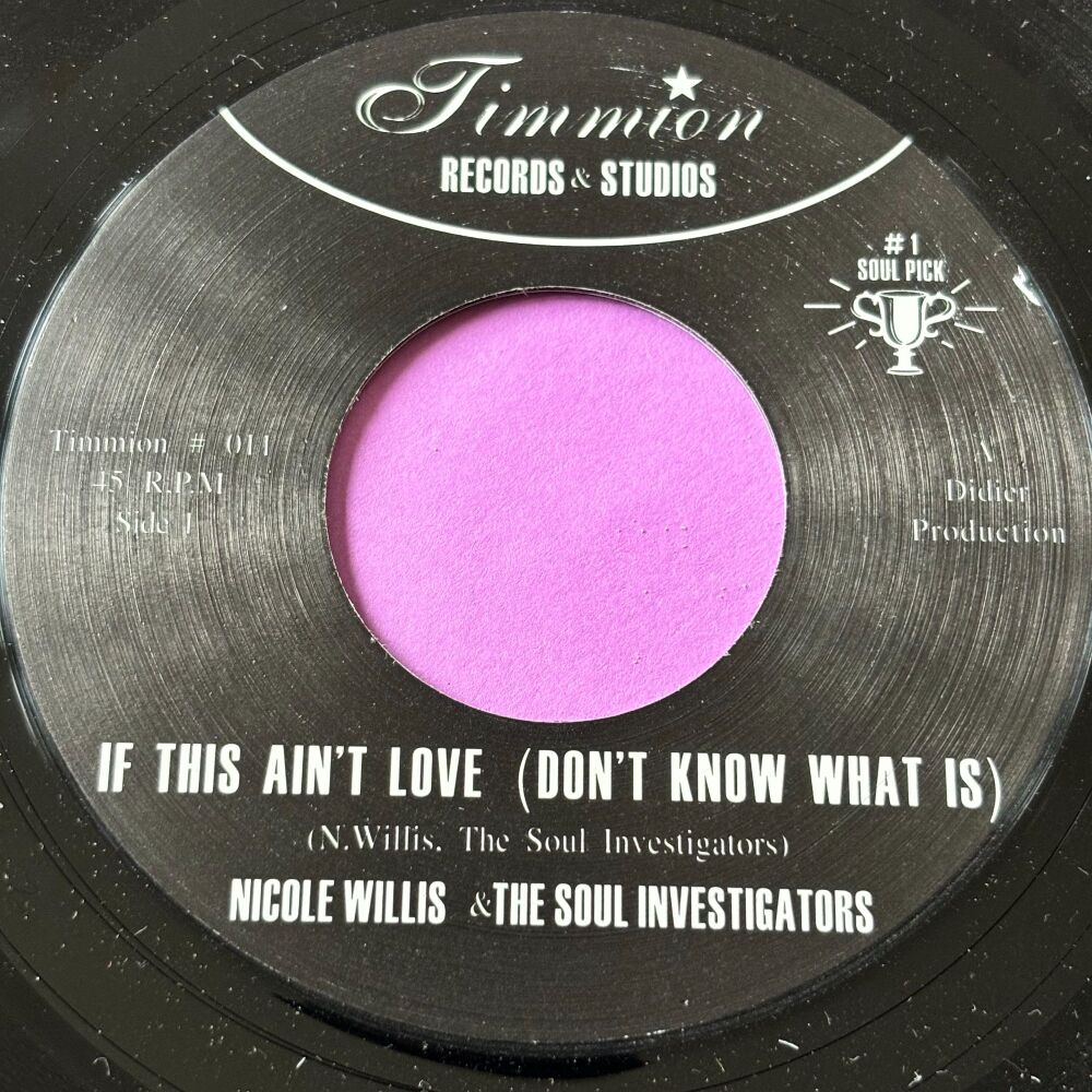 Nicole Willis-If this ain't love-Timmion E+