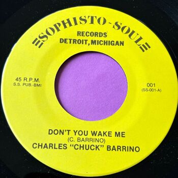 Charles "Chuck" Barrino-Don't you wake me-Sophisto Soul E+