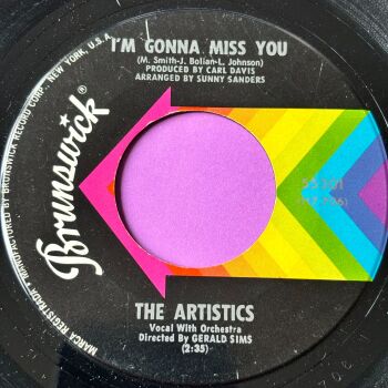 Artistics-I'm gonna miss you/ Hope we have-Brunswick E+