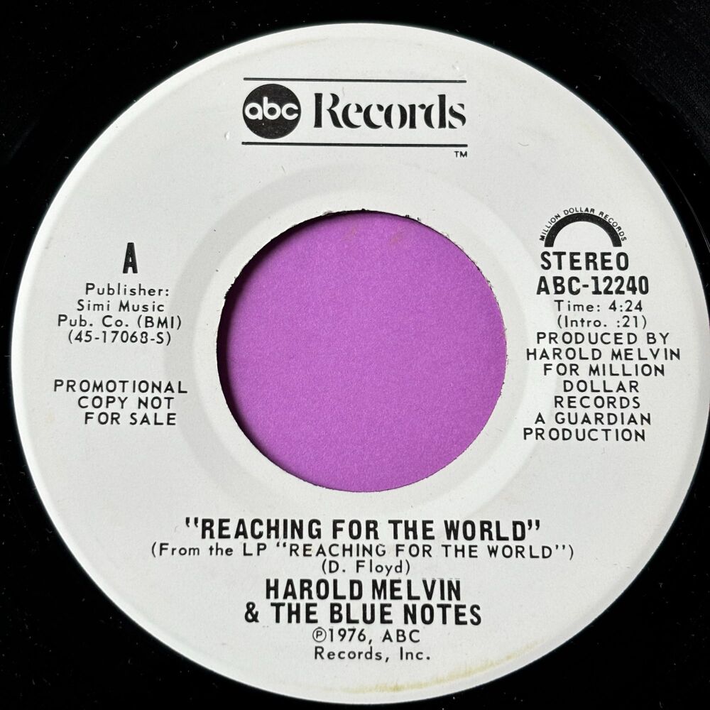 Harold Melvin-Reaching for the world-ABC WD E+