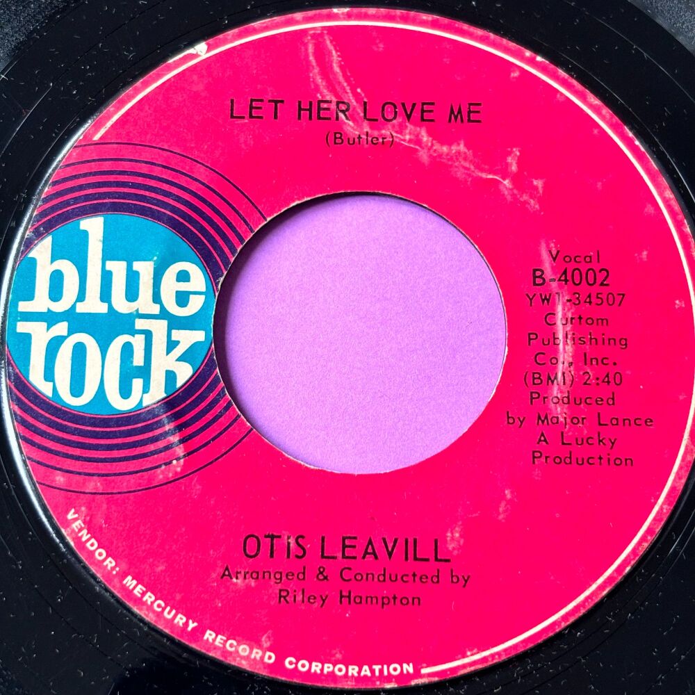 Otis Leavill-Let her love me-Blue Rock E+