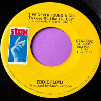 Eddie Floyd-I've never found a girl-Stax E+