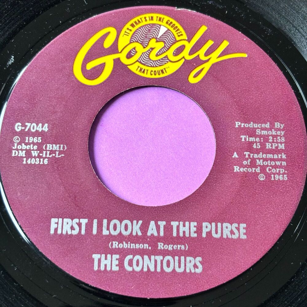 Contours-First I look at the purse-Gordy E+