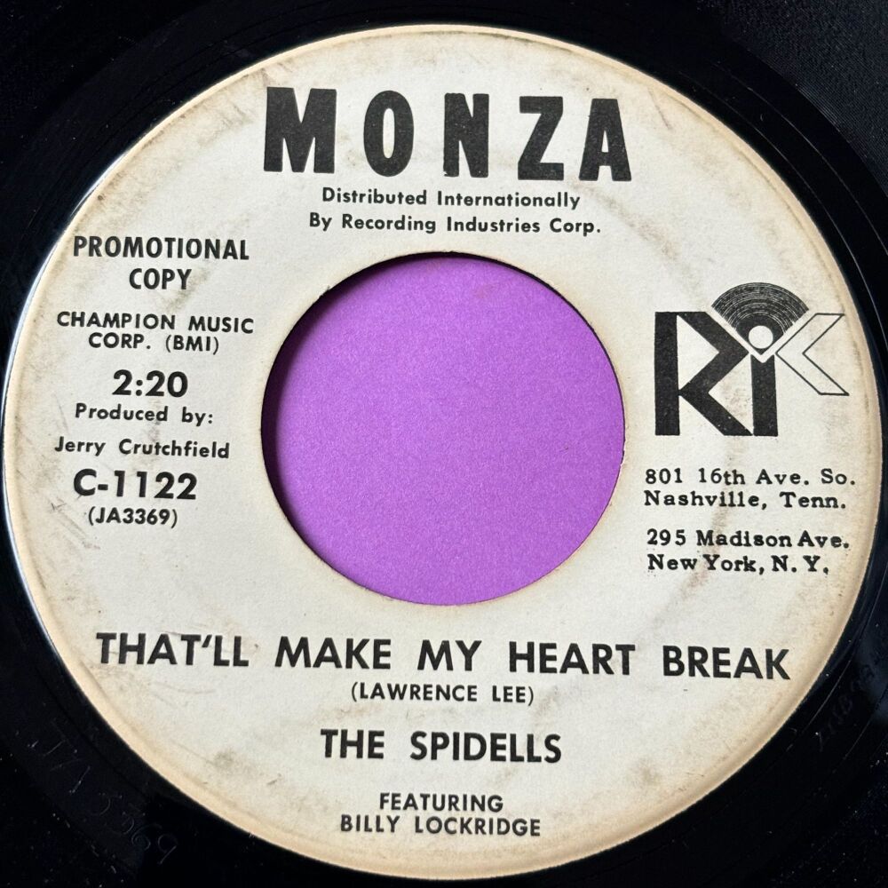 Spidells-That'll make my heart sing-Monza WD E+