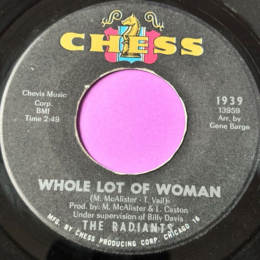 Radiants-Whole lot of woman-Chess E+