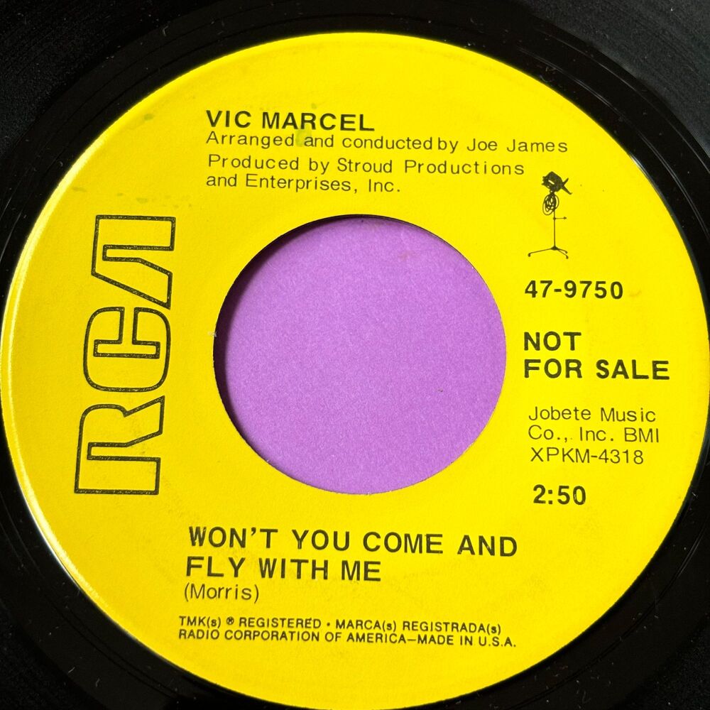 Vic Marcel-Won't you come fly with me-RCA Demo E+