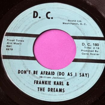 Frankie Karl-Don't be afraid-D.C E+