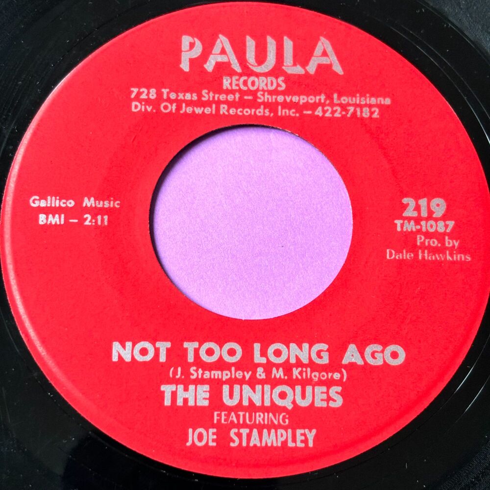 Uniques-Not too long ago-Paula E