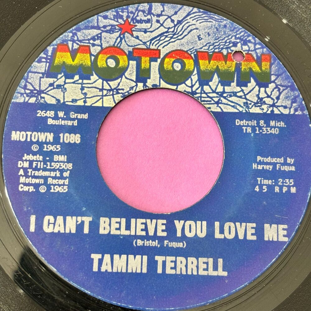 Tammi Terrell-I can't believe you love me-Motown E