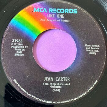 Jean Carter-Like one-MCA R E+
