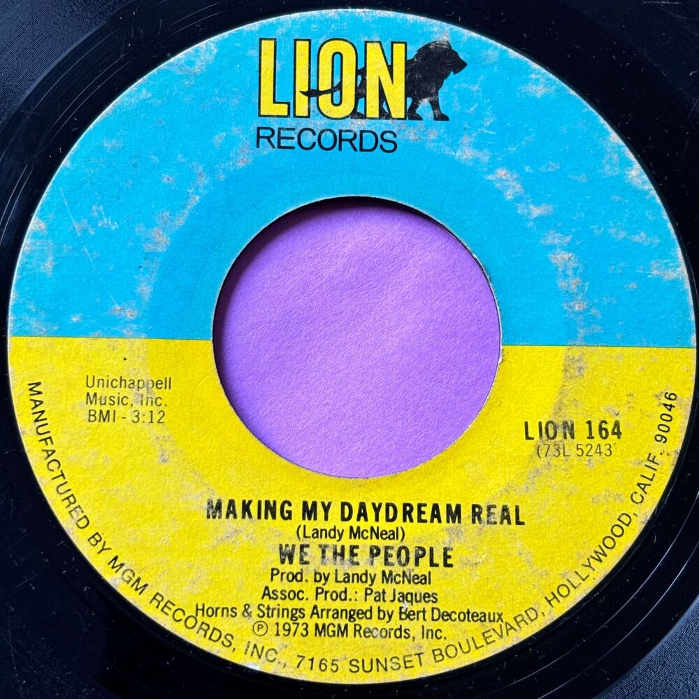 We the People-Making my daydream real-Lion vg