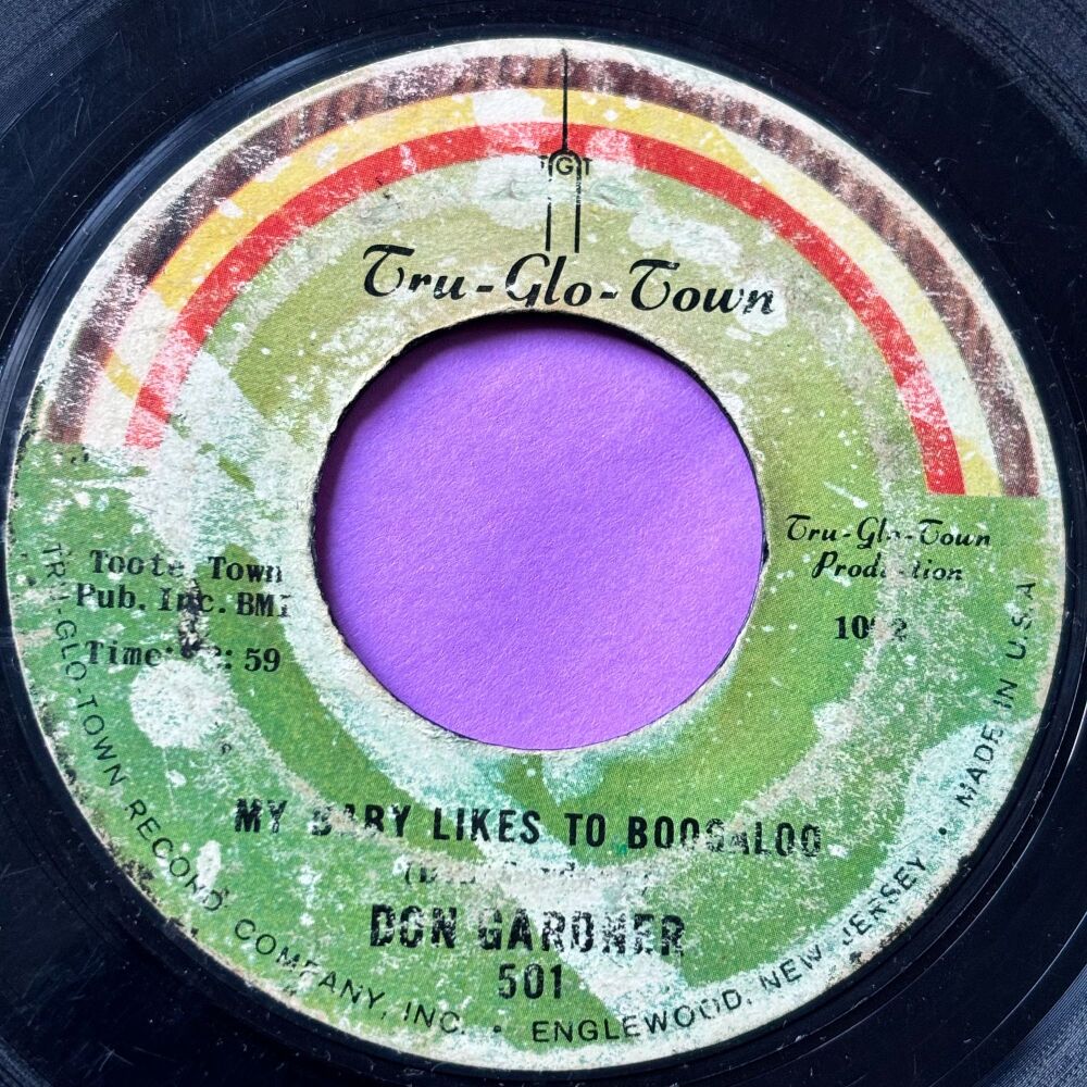 Don Gardner-My baby likes to boogaloo-Tru-glo-town vg