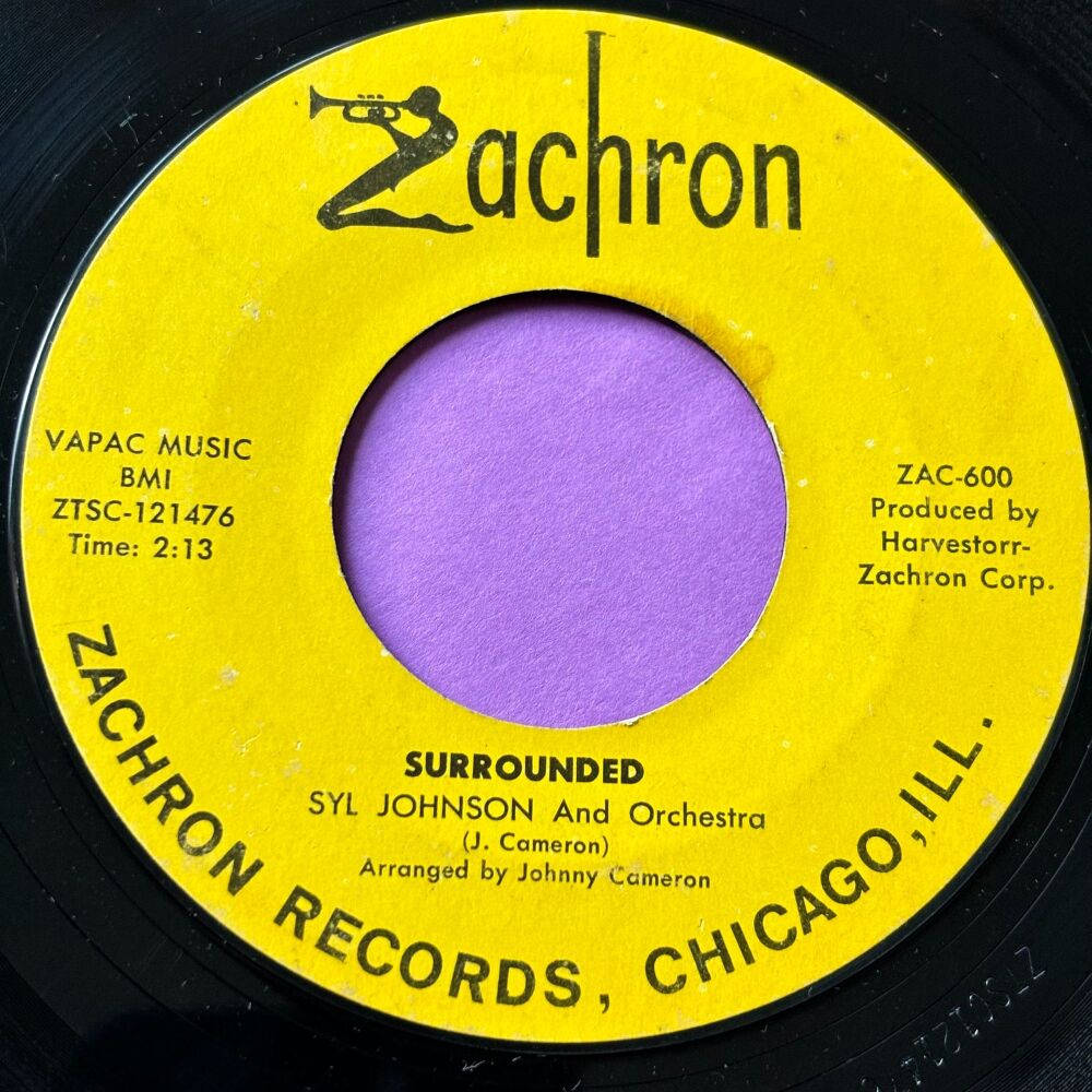 Syl Johnson-Surrounded-Zachron vg+
