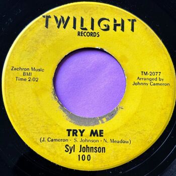 Syl Johnson-Try me-Twilight vg+
