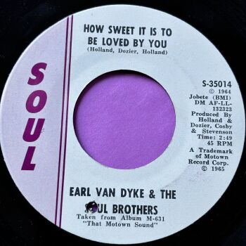 Earl Van Dyke-How sweet it is-Soul E+