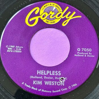 Kim Weston-Helpless-Gordy E+