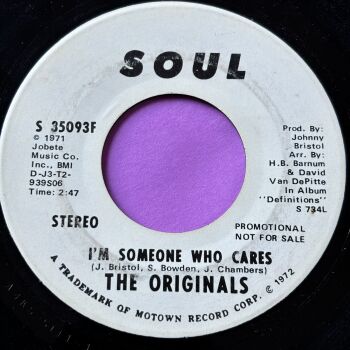 Originals-I'm someone who cares-Soul WD E