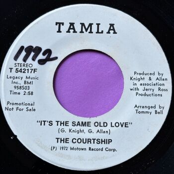 Courtship-It's the same old love-Tamla wol E+