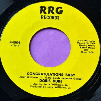 Doris Duke-Congratulations baby-RRG M-