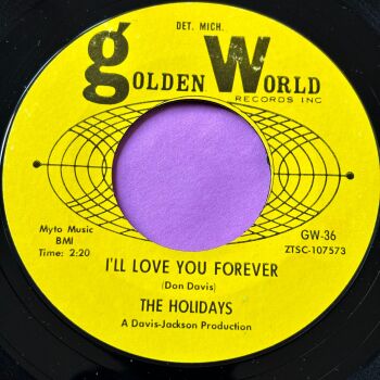 Holidays-I'll love you forever-Golden World E+