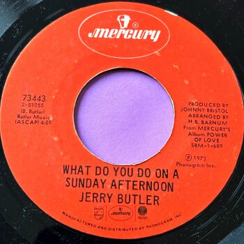 Jerry Butler-What to do on a Sunday afternoon-Mercury E+