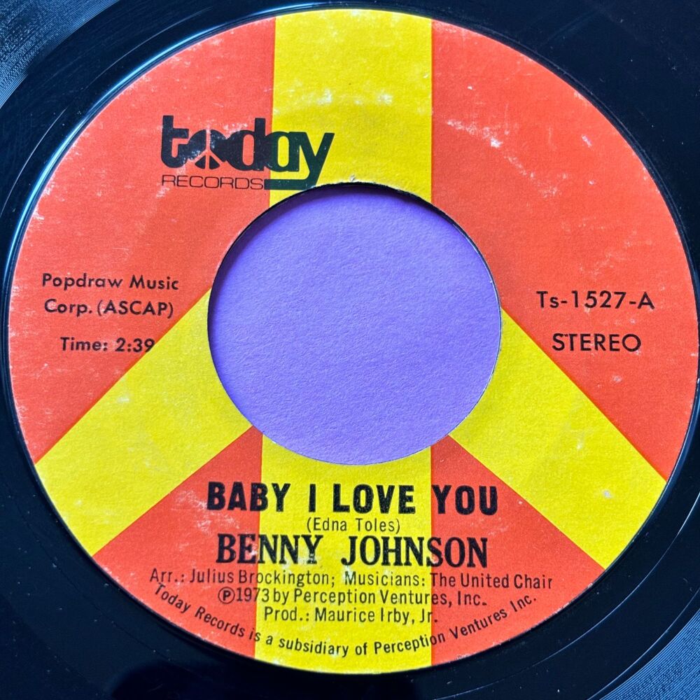 Benny Johnson-Baby I love you/ Give it up-Today E+