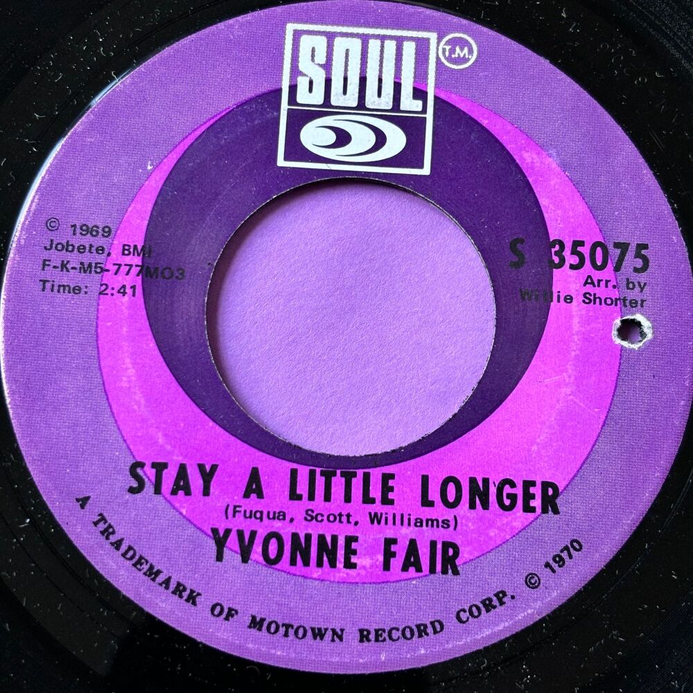 Yvonne Fair-Stay a little longer-Soul E+
