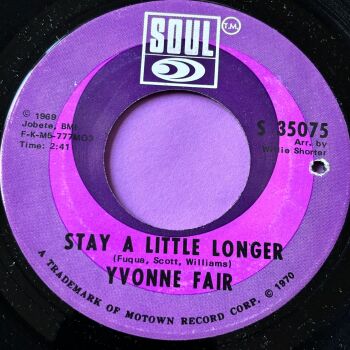 Yvonne Fair-Stay a little longer-Soul E+