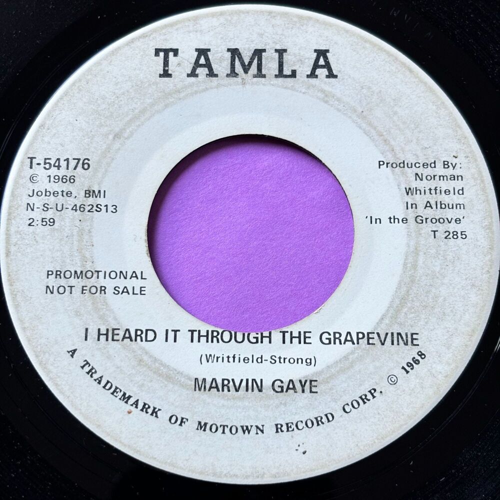 Marvin Gaye-I heard it through the grapevine-Tamla WD vg+