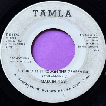 Marvin Gaye-I heard it through the grapevine-Tamla WD vg+