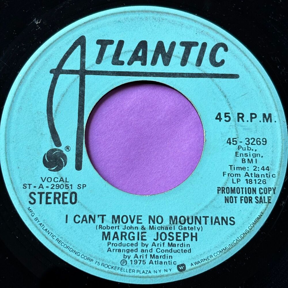 Margie Joseph-I can't move no mountains-Atlantic Demo vg