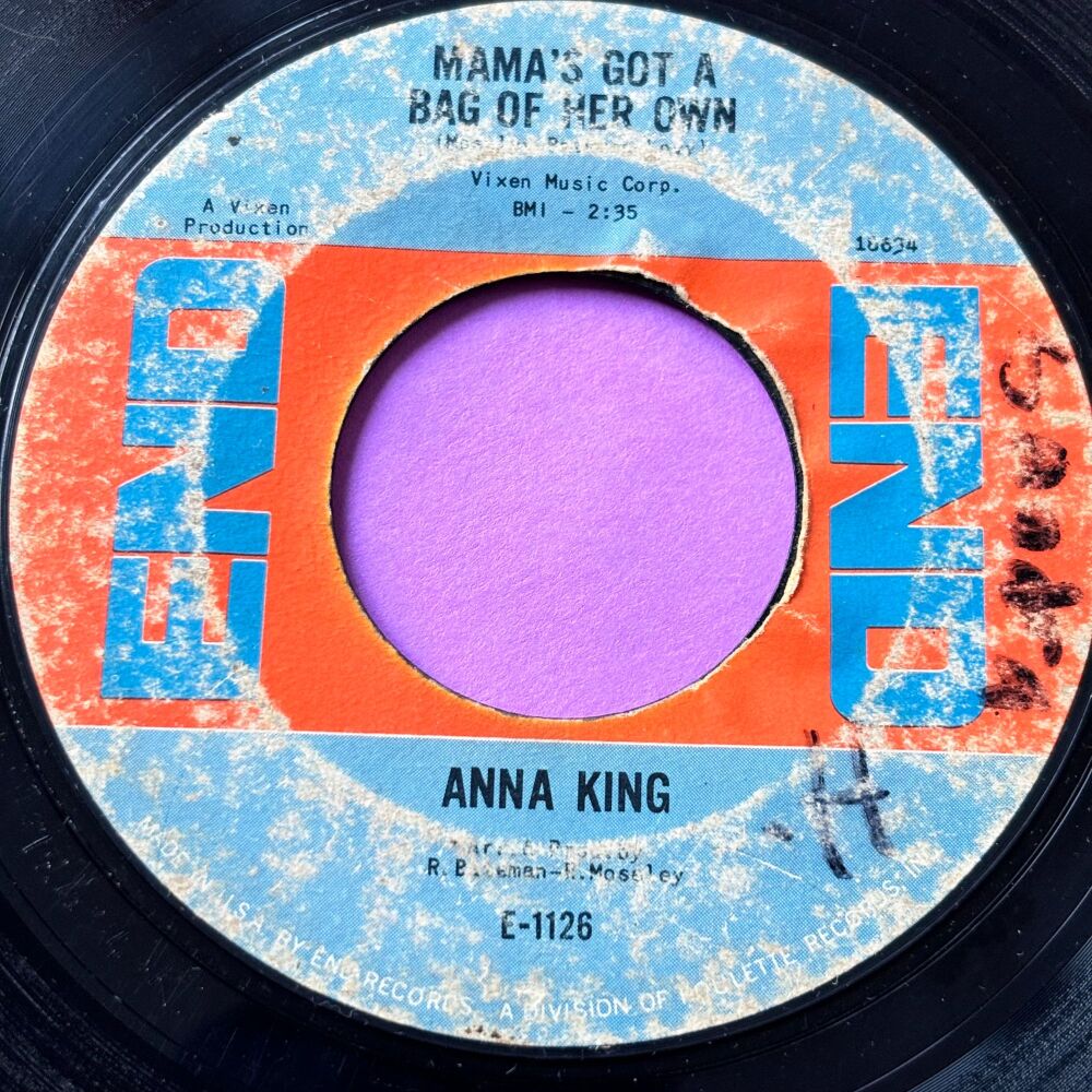 Anna King-Mama's got a bag of her own-End G