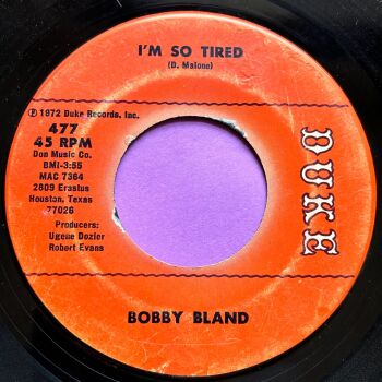 Bobby Bland-I'm so tired-Duke vg+