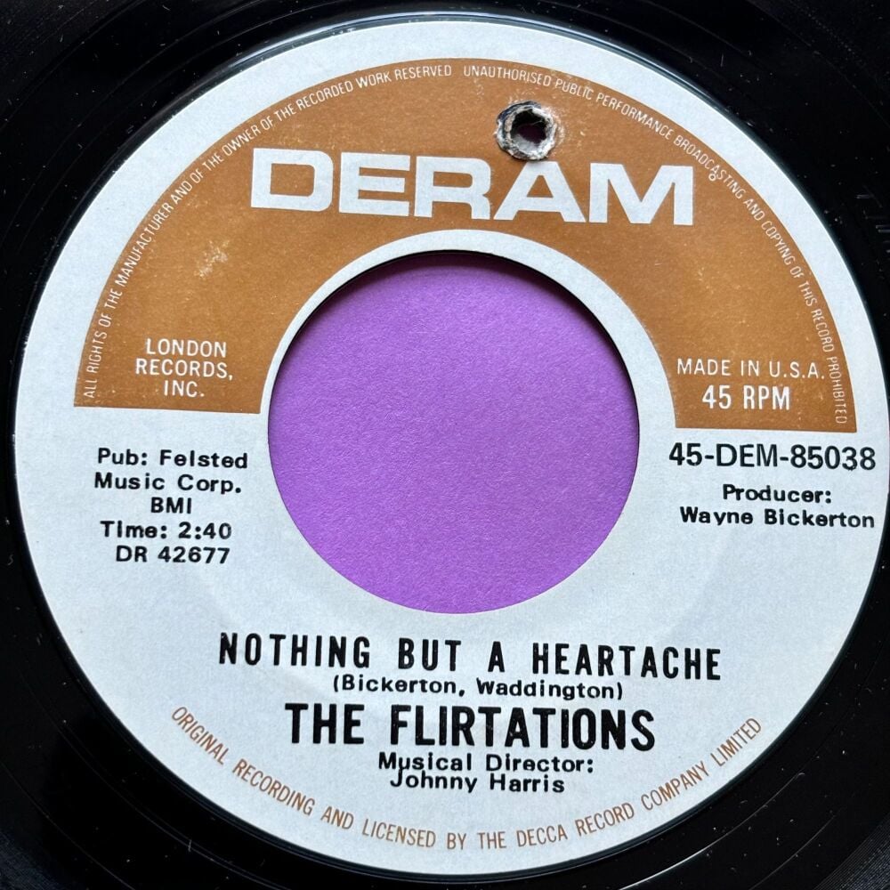 Flirtations-Nothing but a heartache-Deram E+