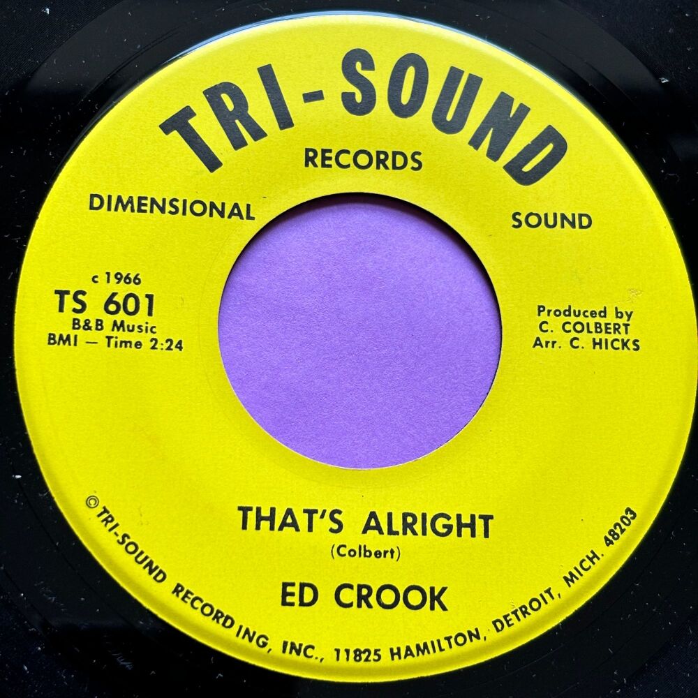 Ed Crook-That's alright-Tri-Sound E+