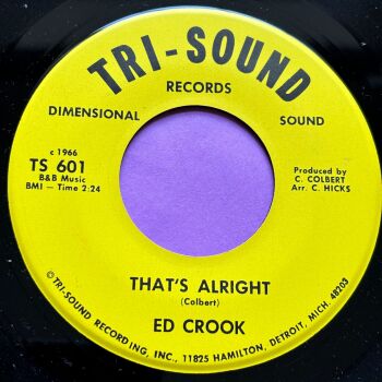 Ed Crook-That's alright-Tri-Sound M-