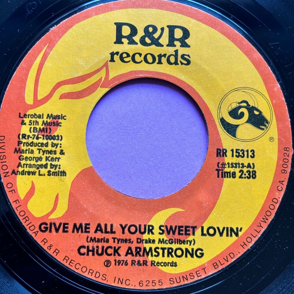 Chuck Armstrong-Give me all your sweet lovin'-R&R E+