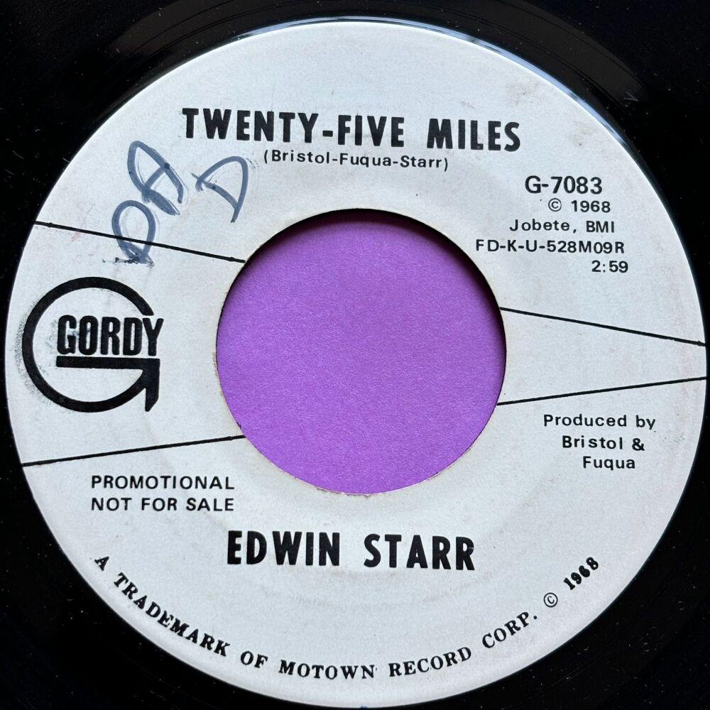 Edwin Starr-Twenty-Five miles-Gordy WD E+