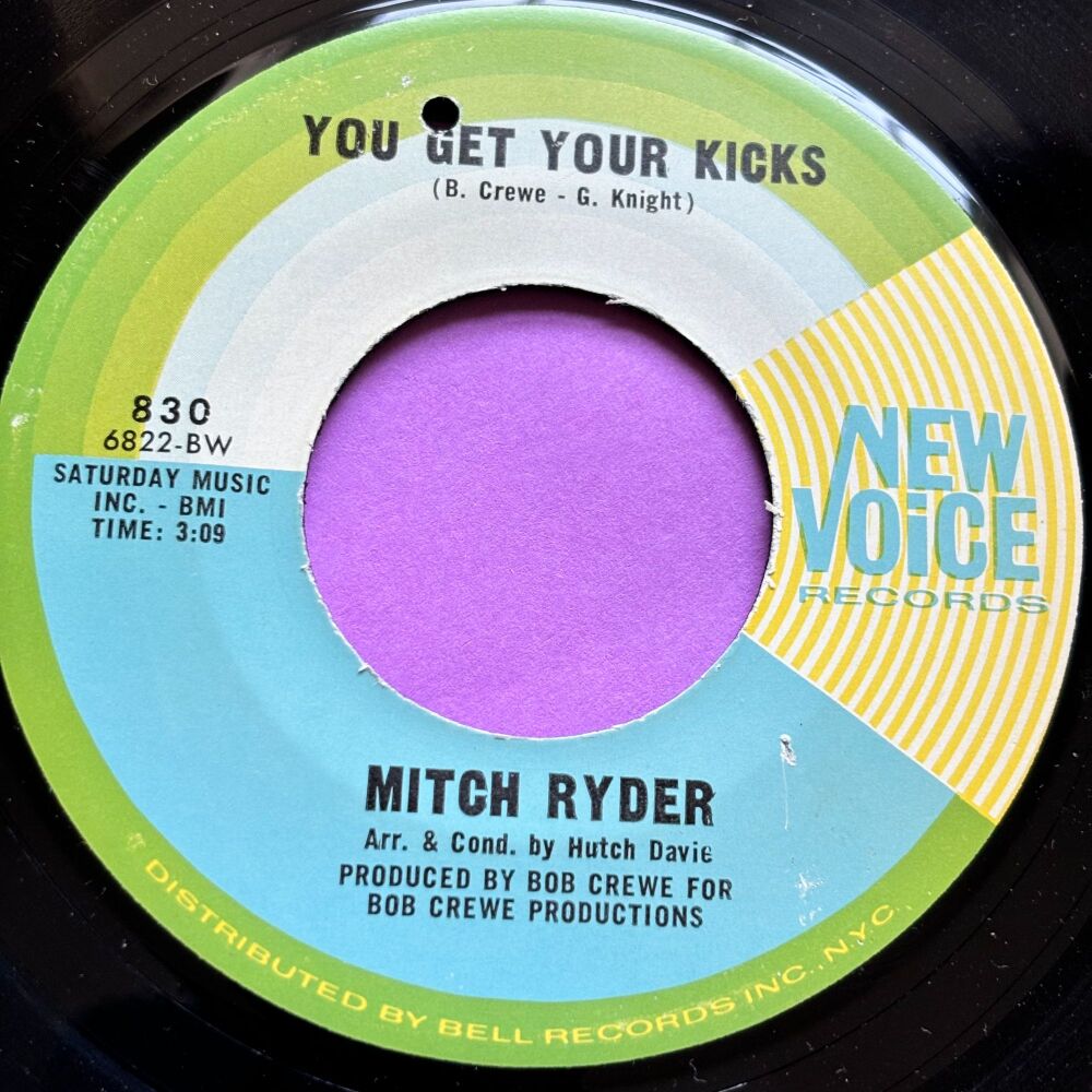 Mitch Ryder-You get your kicks-New Voice M-