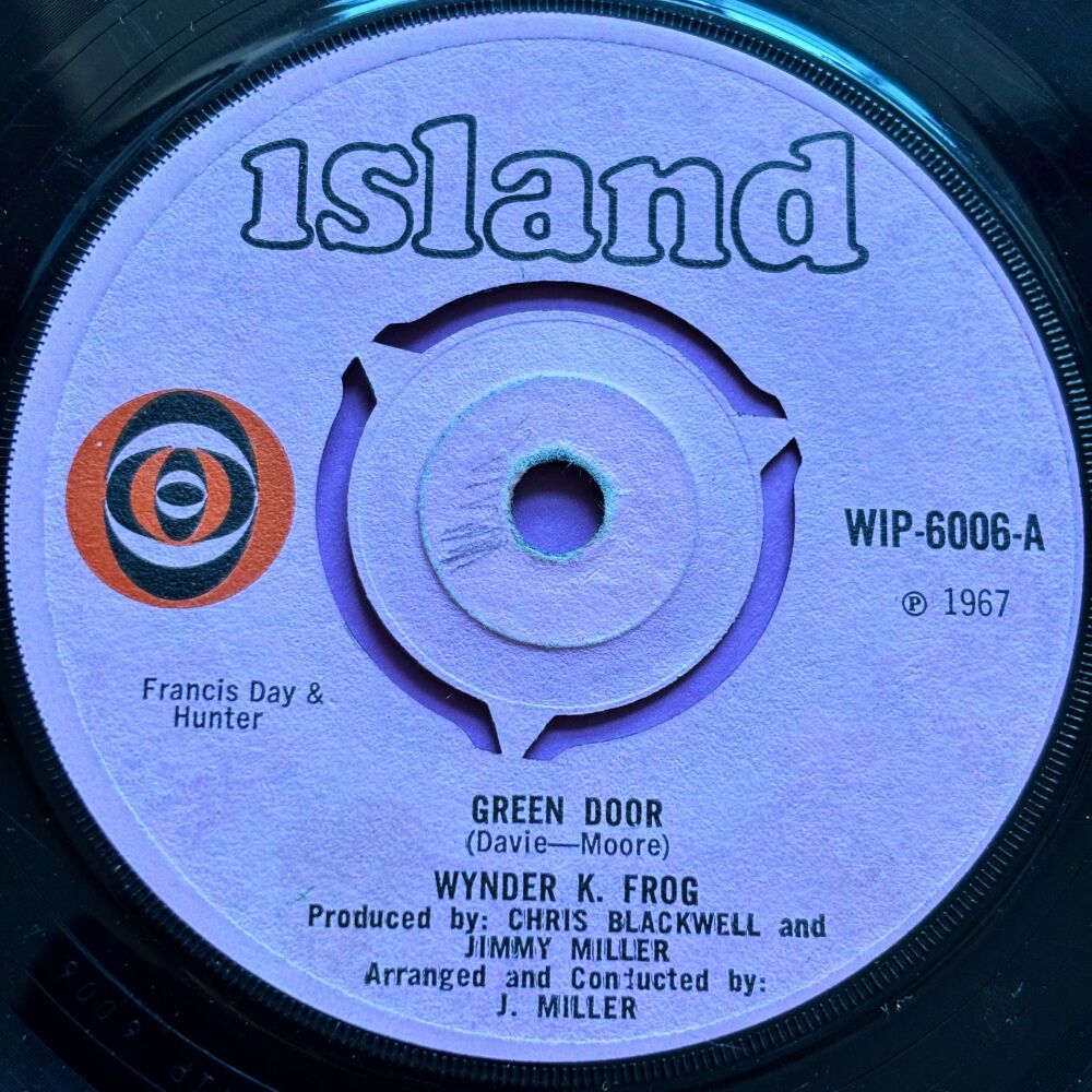 Wynder K. Frog-Green door-UK Island E