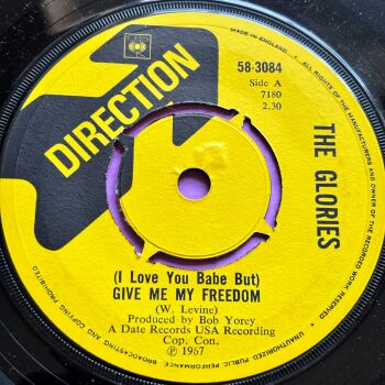 Glories-Give me my freedom-UK Direction M-