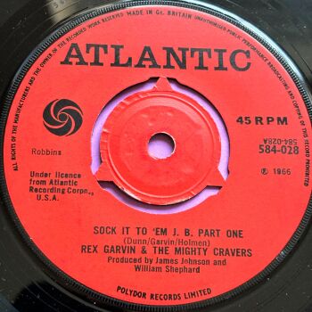 Rex Garvin-Sock it to 'em J.B-UK Atlantic E+