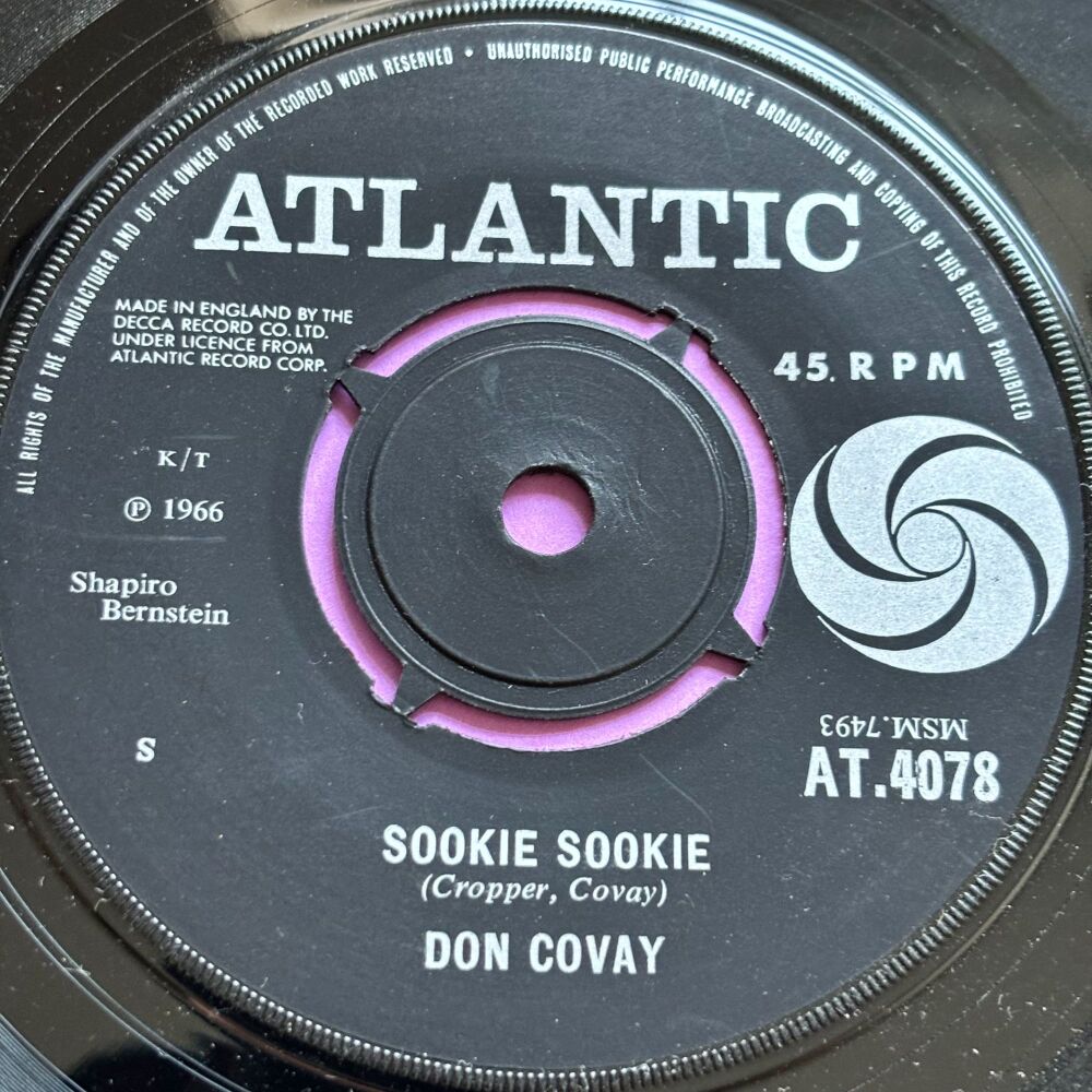 Don Covay-Sookie sookie-UK Atlantic E+