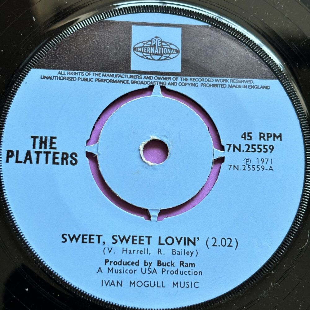 Platters-Sweet, sweet lovin'-Pye Int. M-
