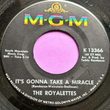 Royalettes-It's gonna take a miracle-MGM E+