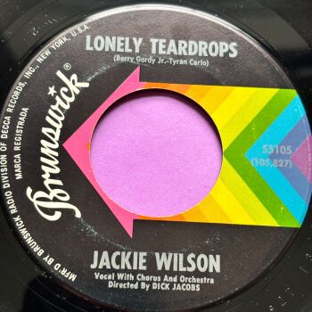 Jackie Wilson-Lonely teardrops-Brunswick E+